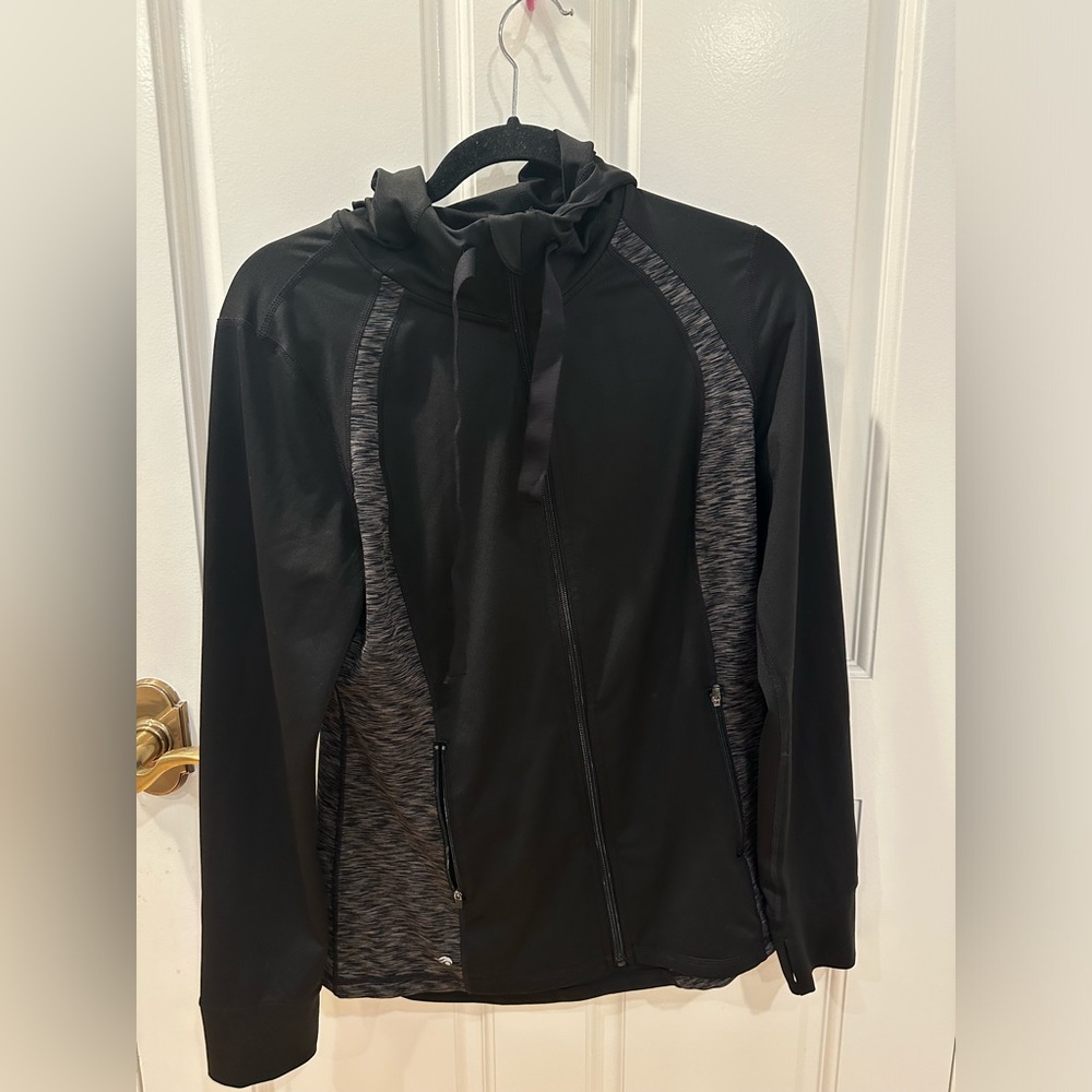 Ideology Women’s Active Hooded Jacket in Size Medium